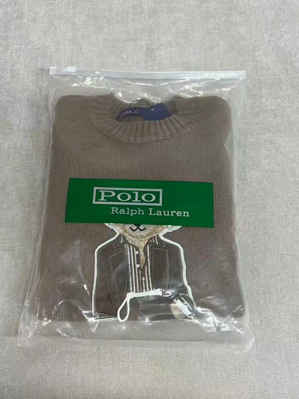 Ralph Lauren Purple Label Polo Bear Knit Crewneck Sweater - Picture 5 of 9